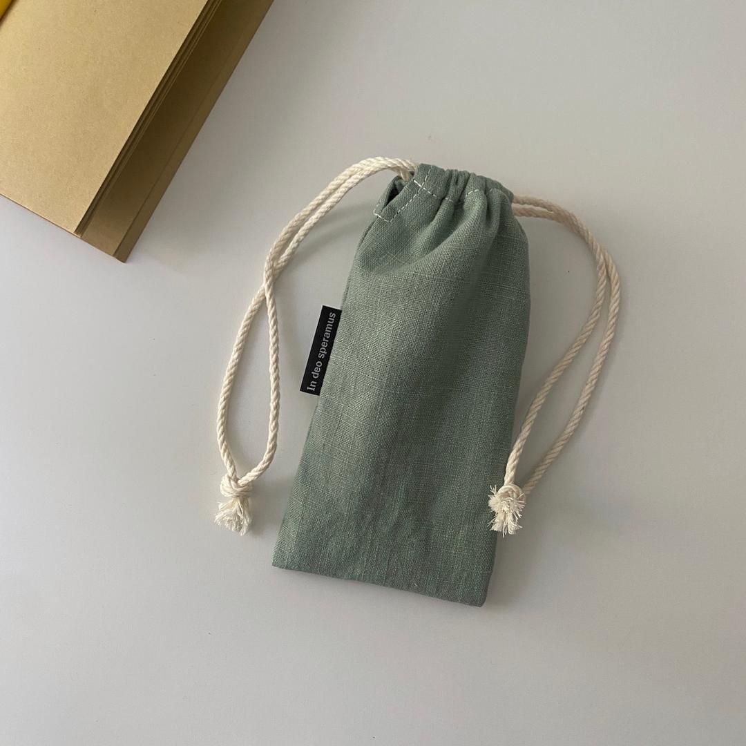 르네 민트 필통(Lene mint pencil case)