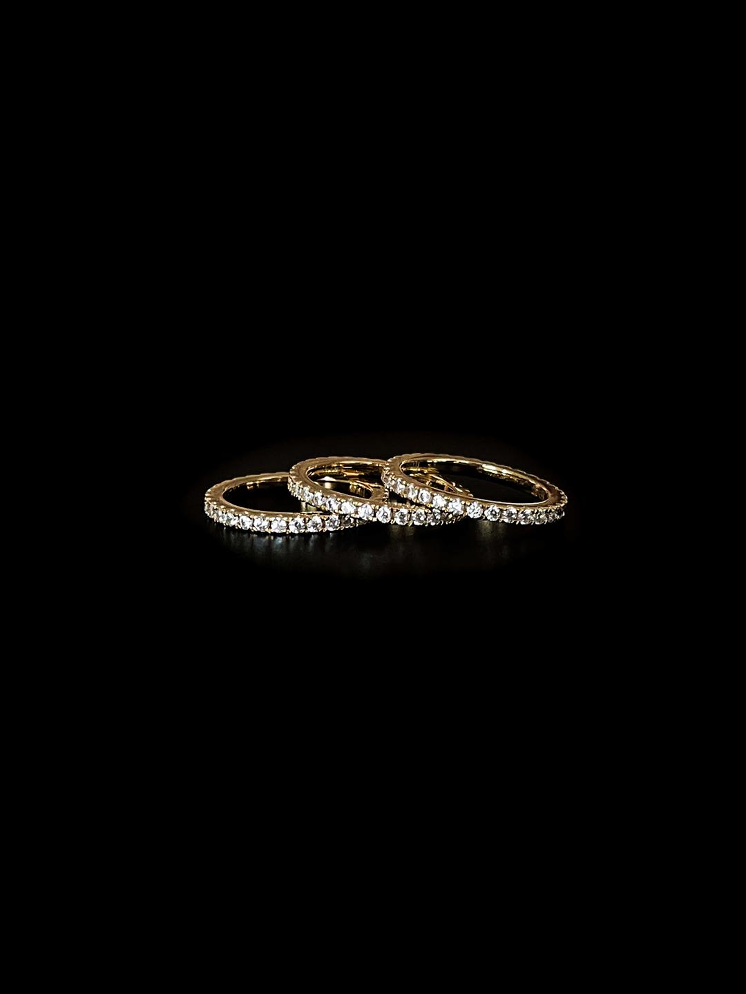 [Yellow Gold] [925 Silver] Classic Guard Ring
