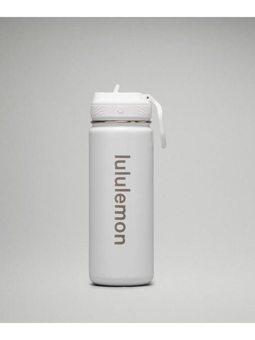 백 투 라이프 스포츠 보틀 18oz *Straw Lid - WHT