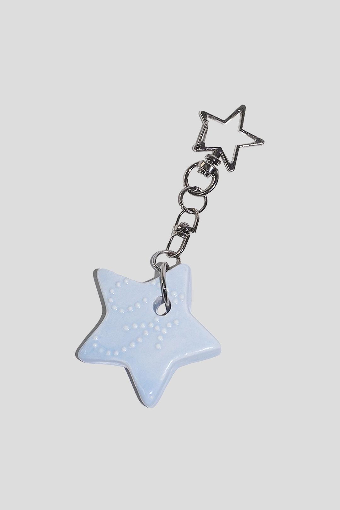 [11/27이후 순차발송] Lucky star keyring - blue