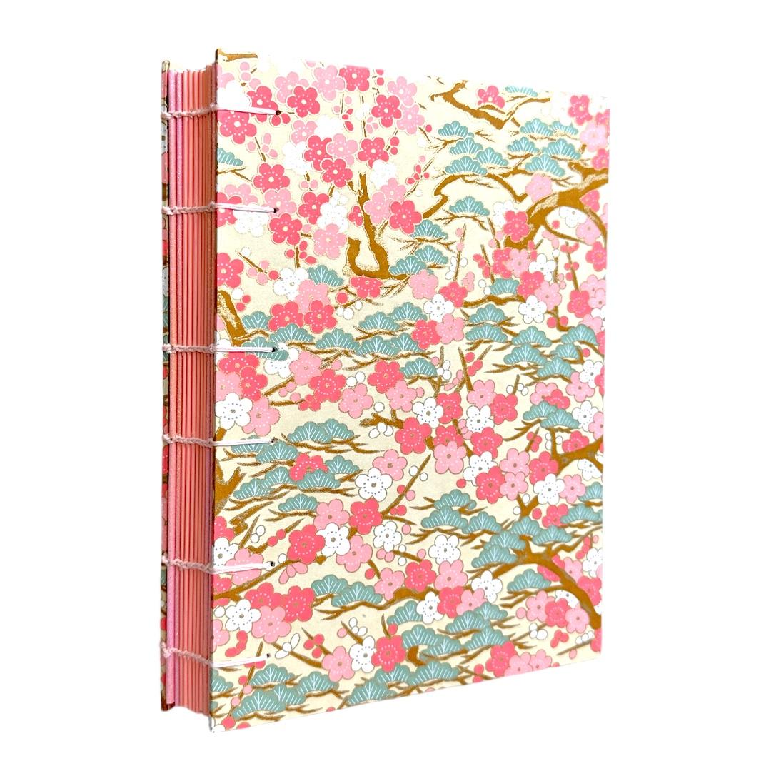 (일본) Pink Flower Spring (무선) ( L : A5 size )