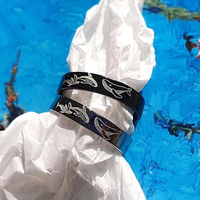 고래 후원 반지 유기견 유기묘 추가 기부 / 우정 커플 학생 선물 추천 써지컬스틸 / 우영우 돌고래