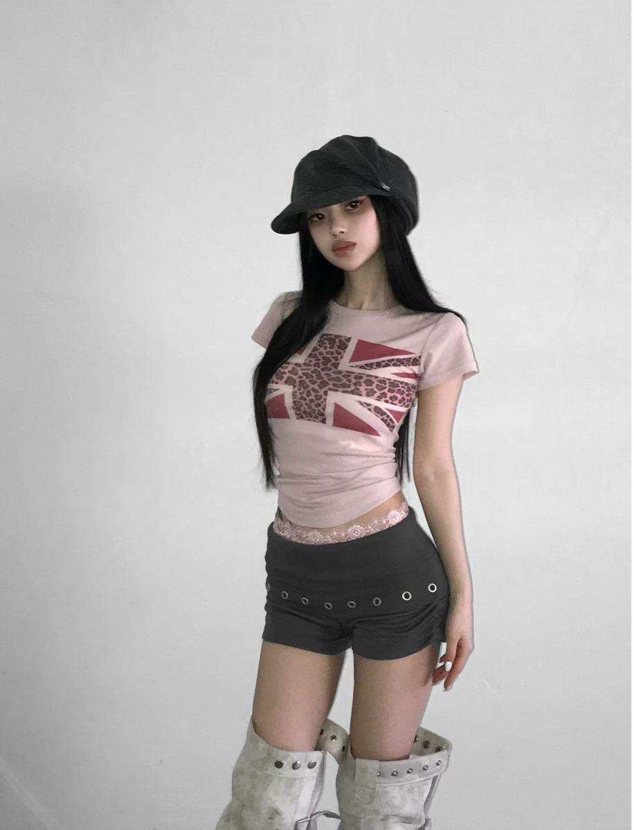 leo gyaru t-shirts(4 color)