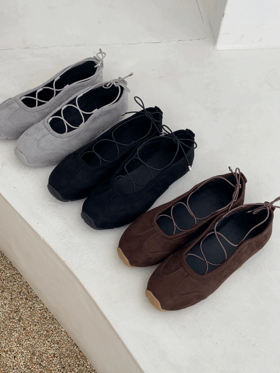 (가을버전출시/후기최고) 발레코어 스웨이드 스니커즈 (3 colors)