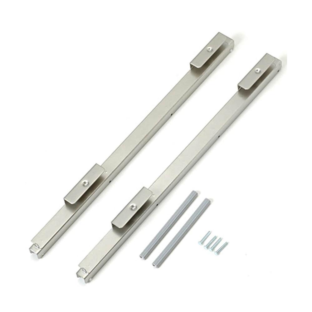 무인양품 일본 스테인리스 유닛선반 와이어 인출 바구니 레일 2개세트