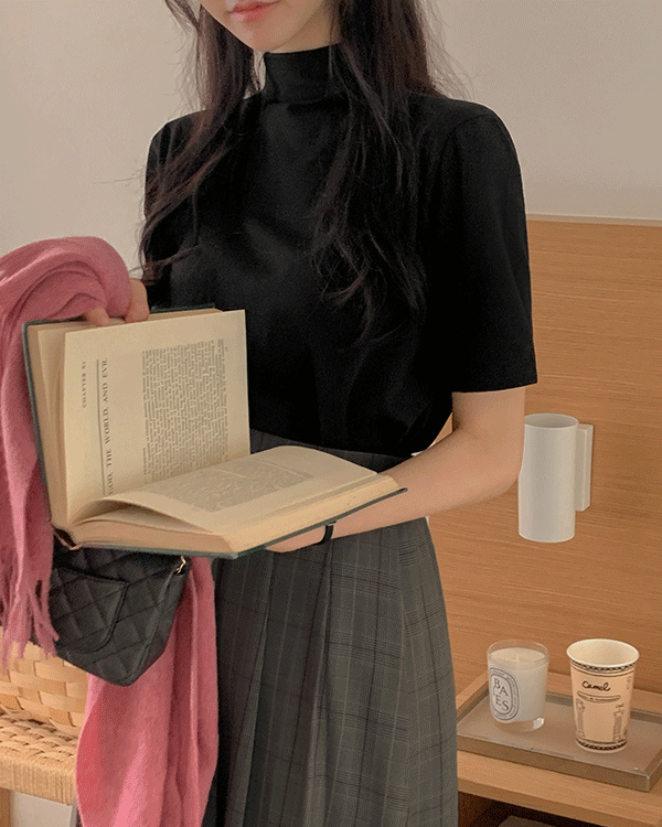 [활용도굿/촉감좋아요] 밀라드 하프 폴라 티셔츠