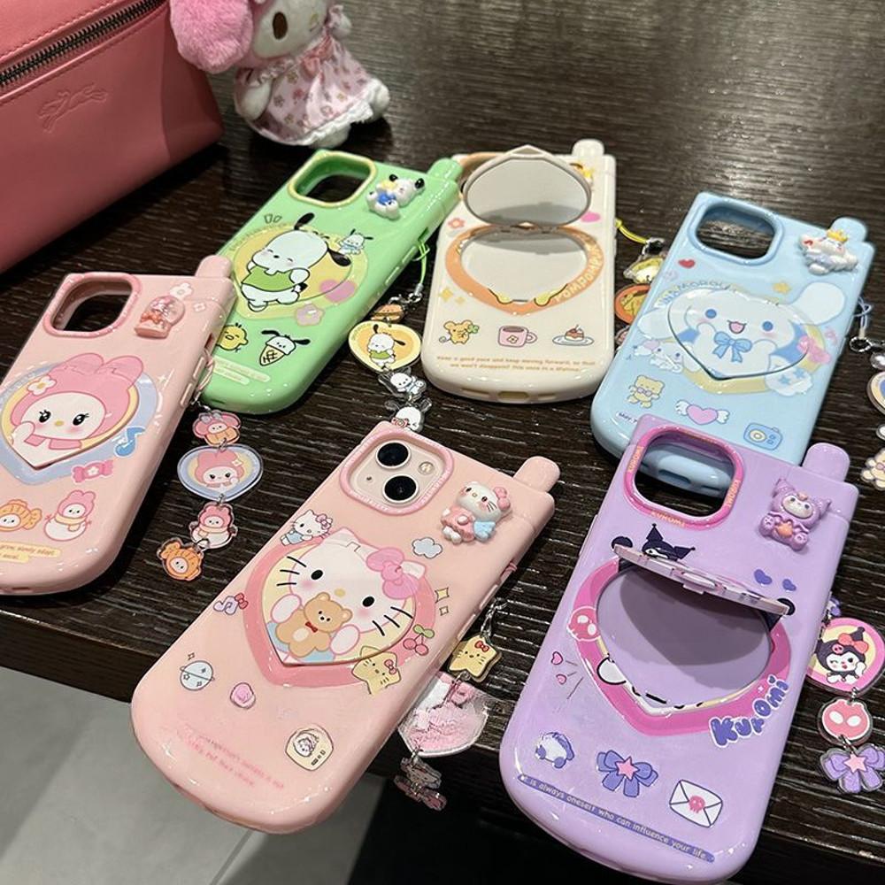 산리오 Y2K 아이폰케이스 레트로 전화기모양