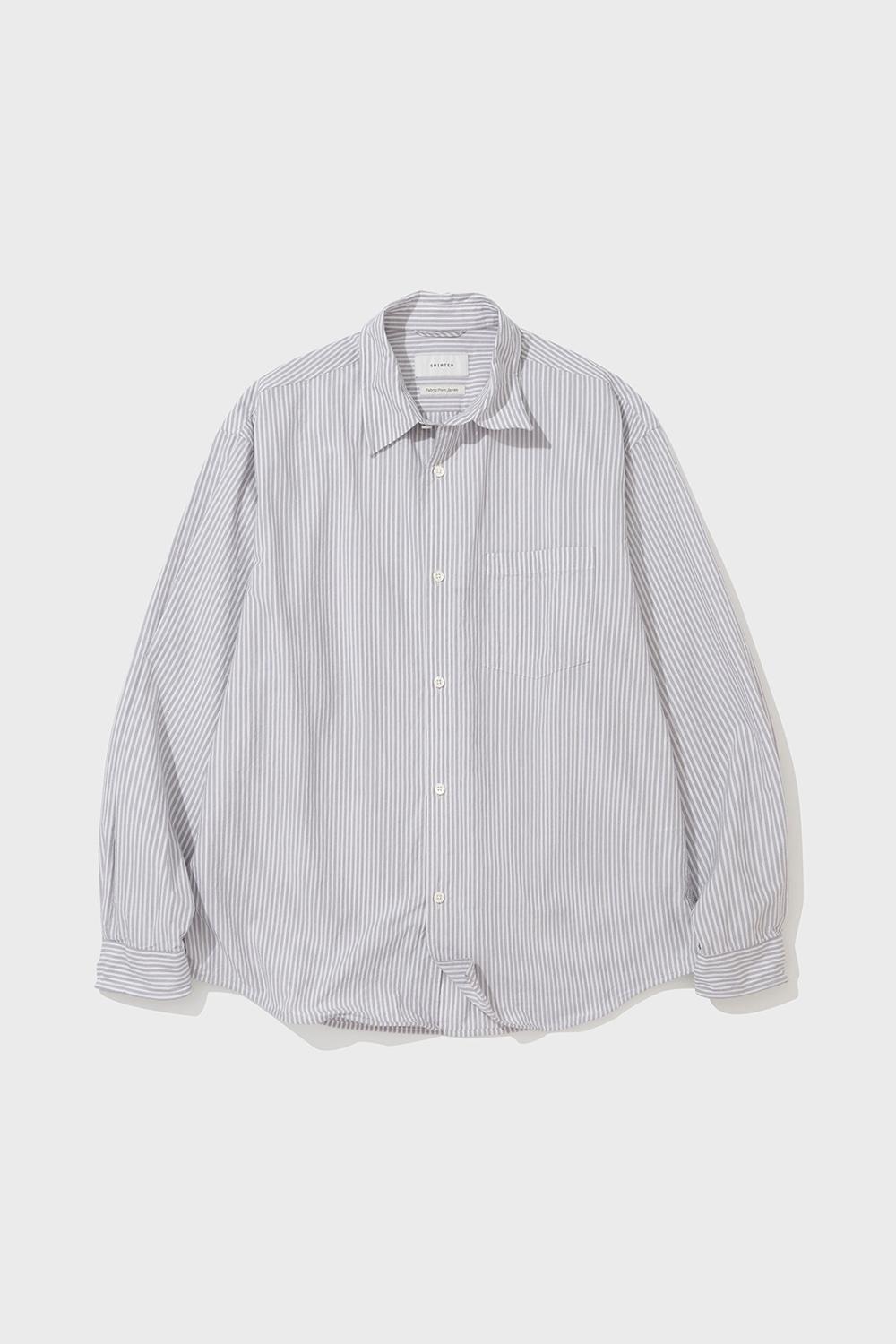 WIRE EDGE COTTON SHIRT (PURPLE)