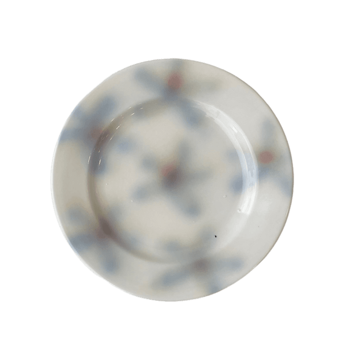 gradation plates_ FLOWERPATTERN / 그라데이션 플레이트 플라워 디저트 접시 2size