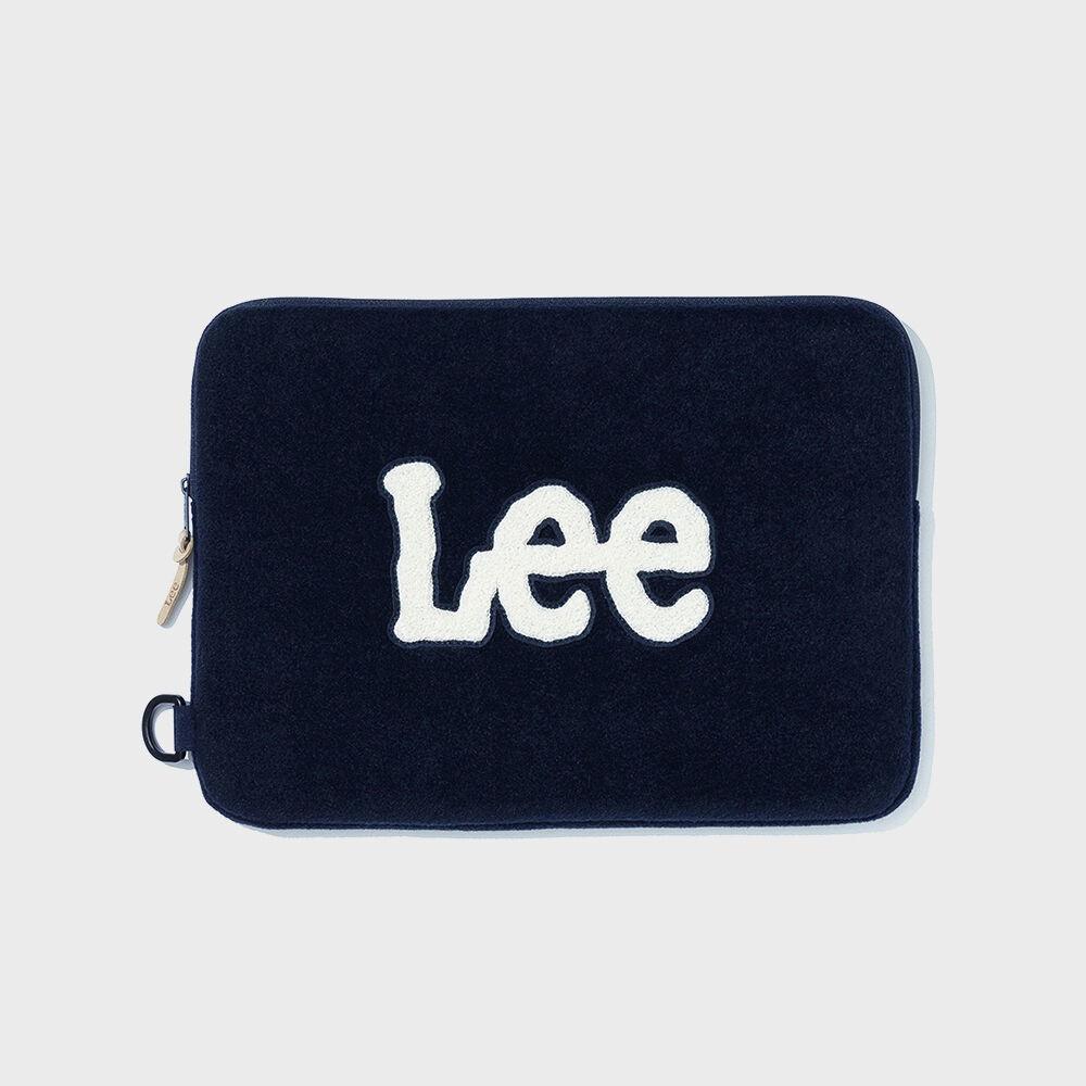트위치로고 플리스 렙탑 파우치 네이비