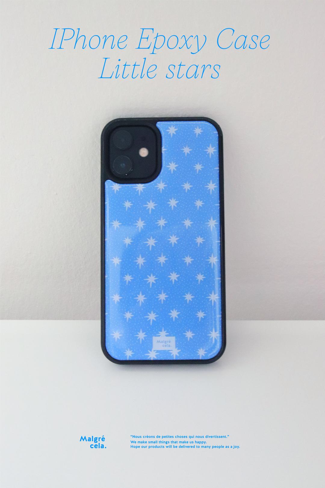 [Order made] IPhone Epoxy case - Little stars