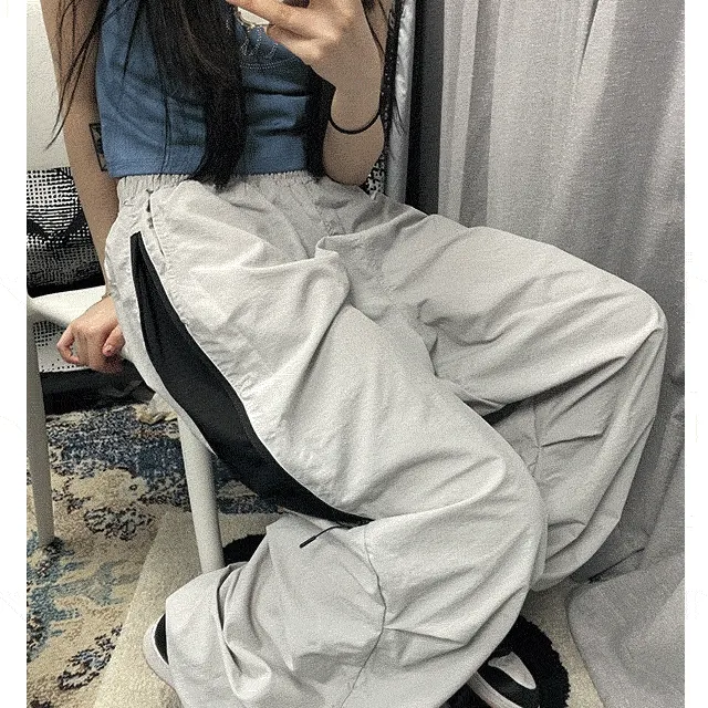 S/S side zipper pants (2color)