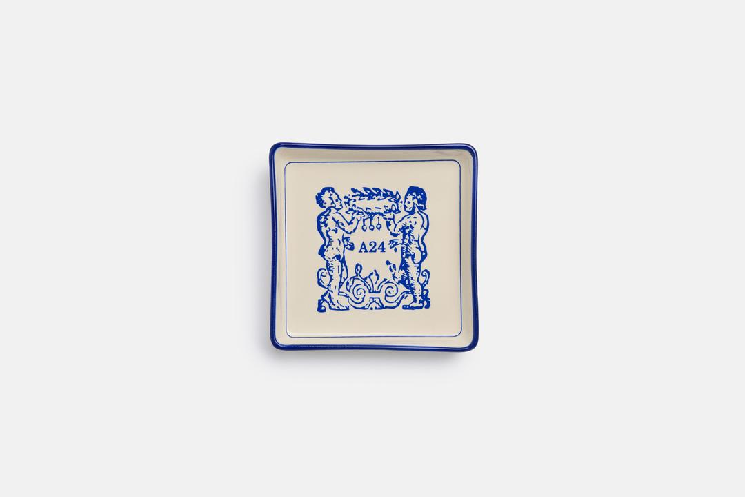 Blue Crest Trinket Tray