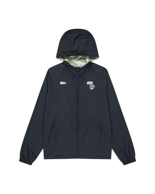 CAMO REVERSIBLE WINDBREAKER (NAVY)