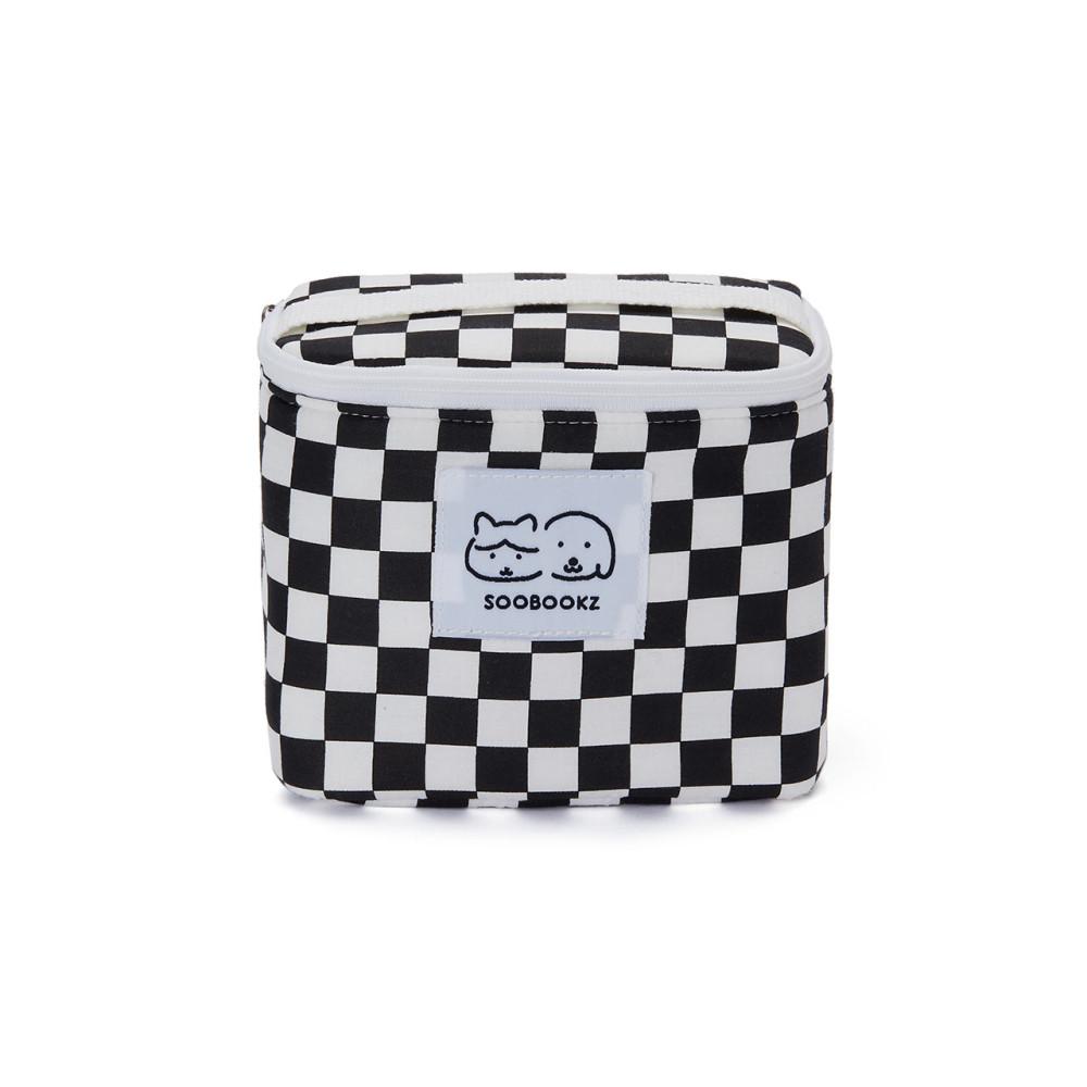 수북즈 체크파우치