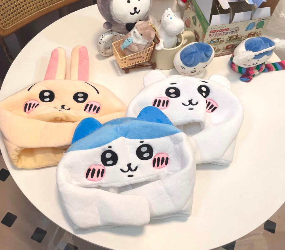하치와레모자 먼작귀 우사기 치이카와모자 인생네컷모자