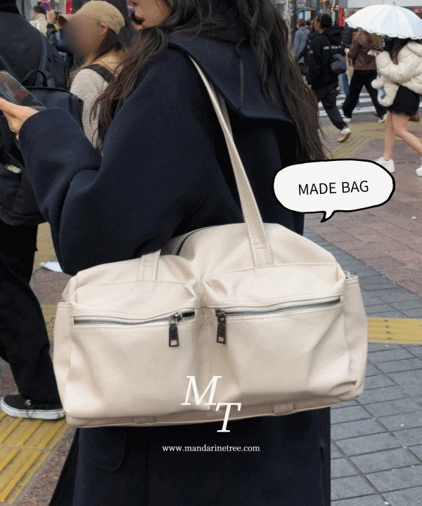 [MADE/브랜드가죽🔥/노트북가방👜] 요오치 포켓 레더 가죽 숄더백 쇼퍼백 직장인 아이패드 보부상백 여행가방 3 color