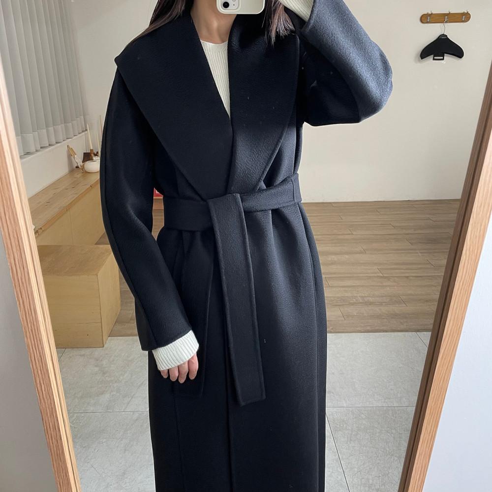 [MaxMara]막스마라 23FW MARILU 마리루 울캐시혼방 숄카라코트(9016113306006 - MARILU)
