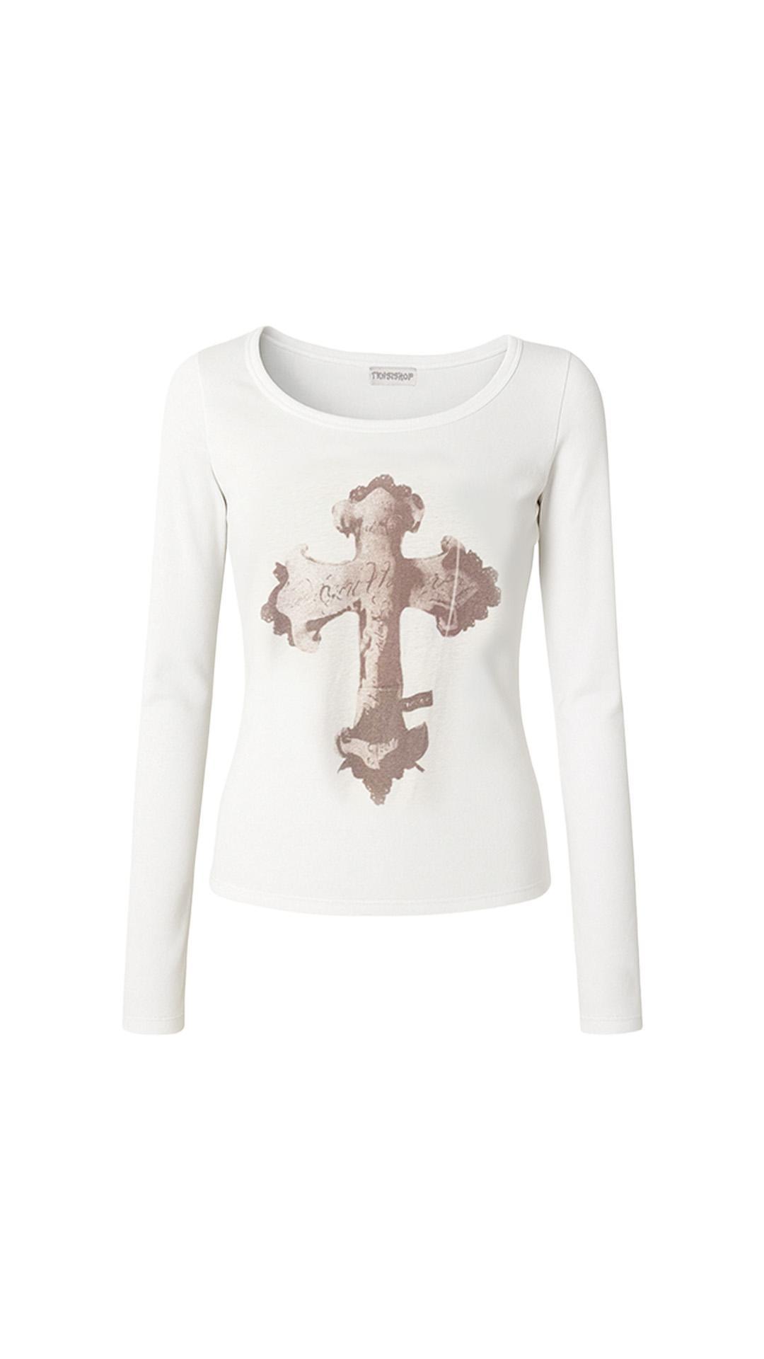 [tensishop] ancient cross angel wing (long ver)