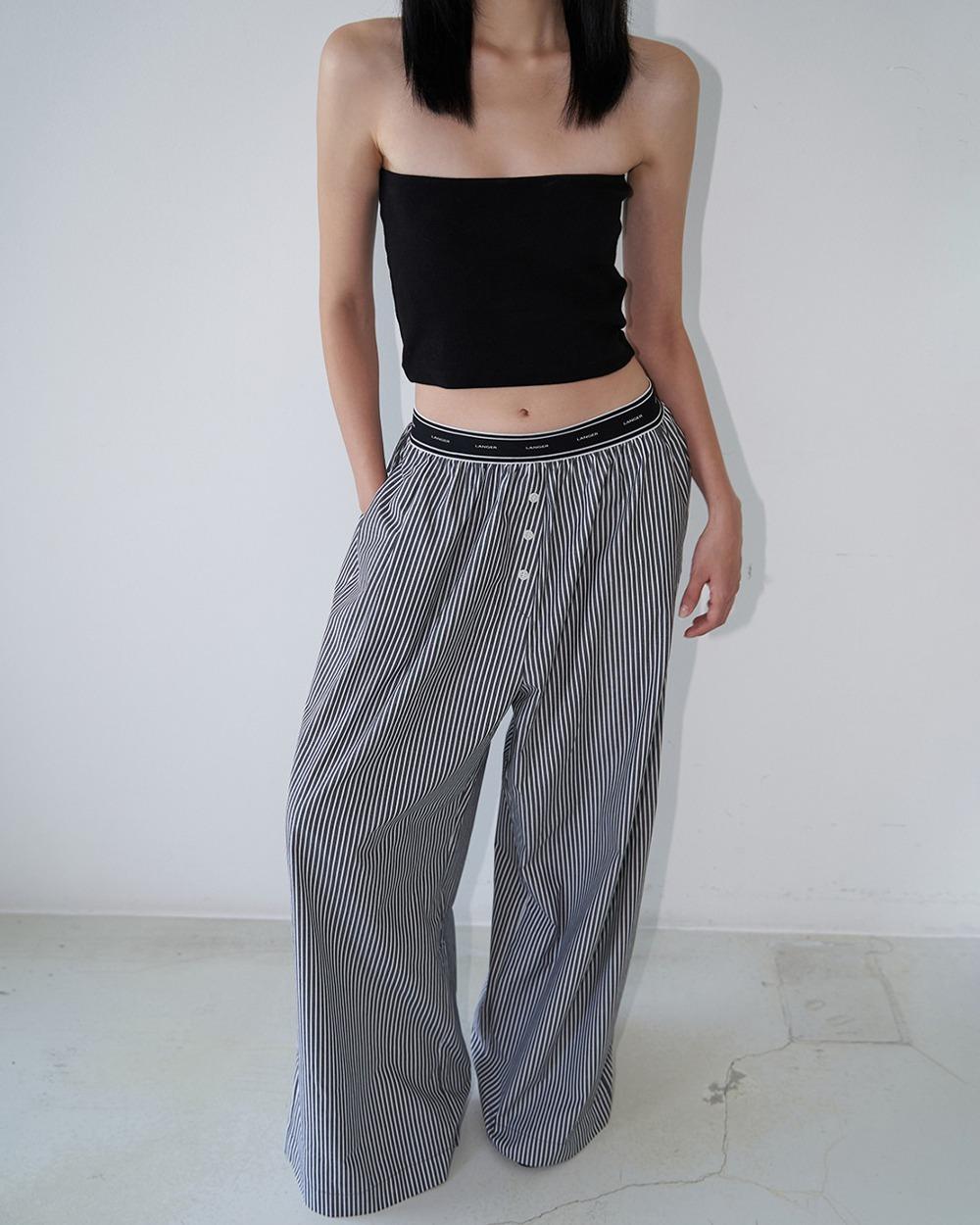 24FW basic langer banding pants