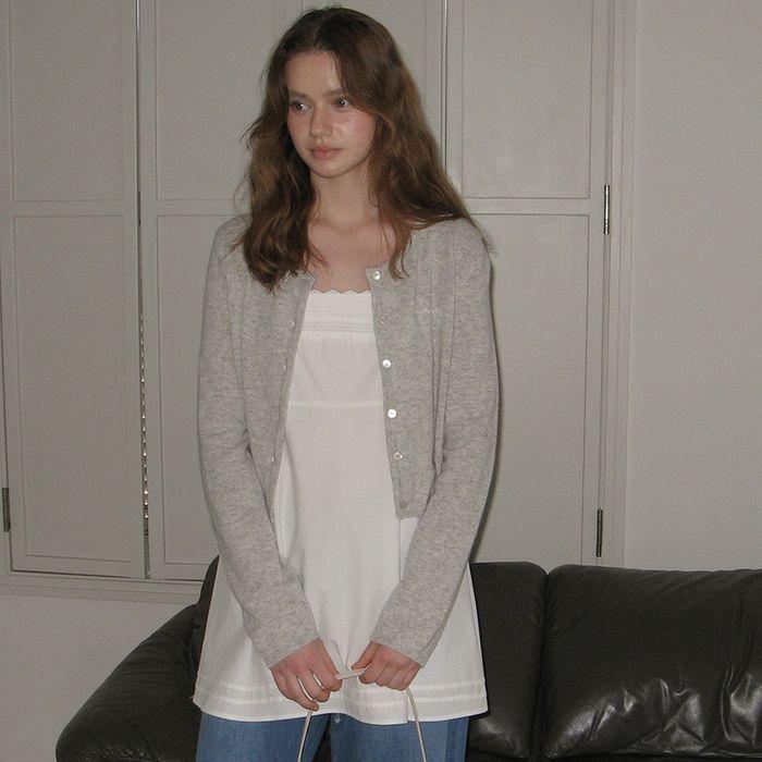 Softy Cardigan - Light Grey
