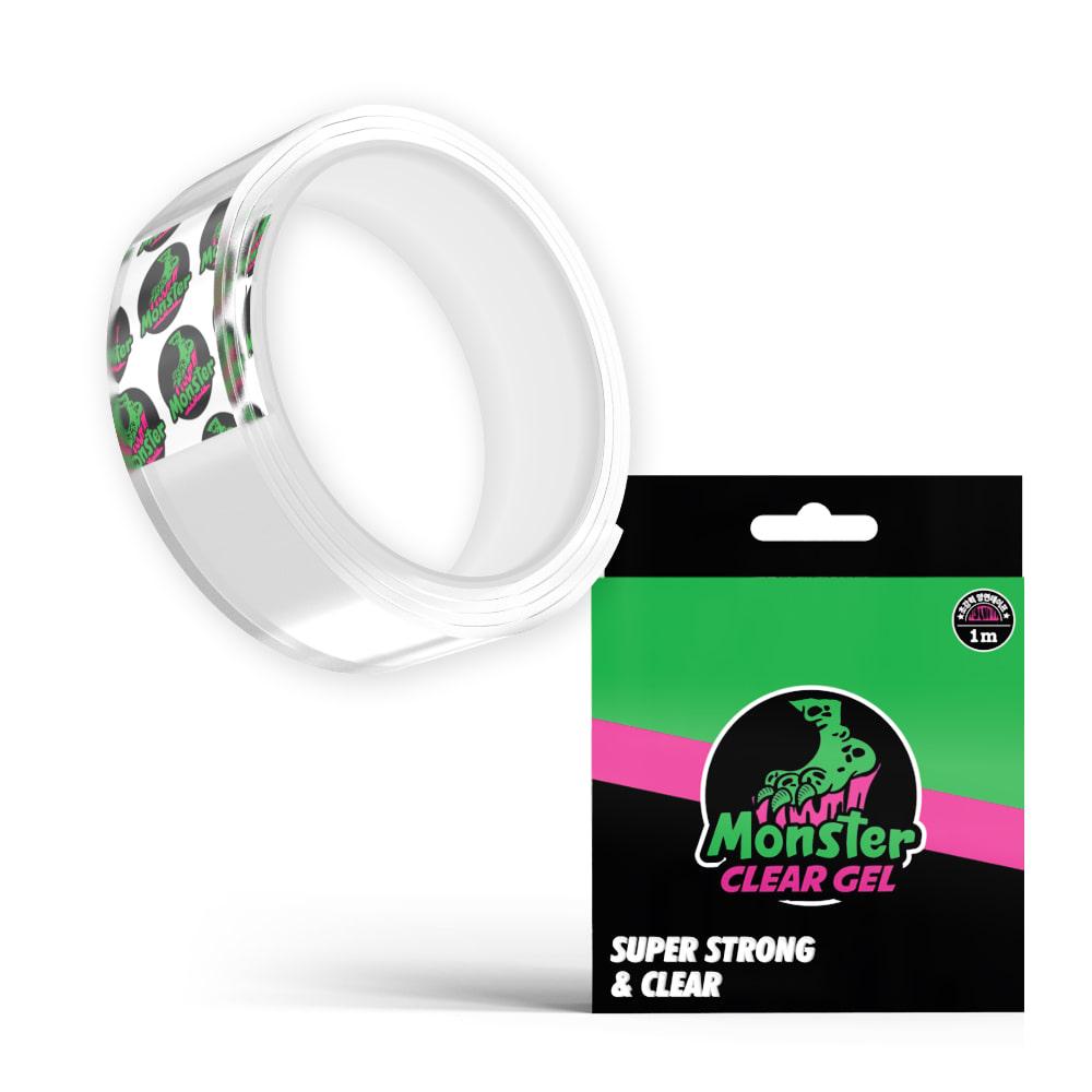 몬스터 클리어 겔 1M 초강력 양면테이프 - 3개 구매 시 1개 증정!