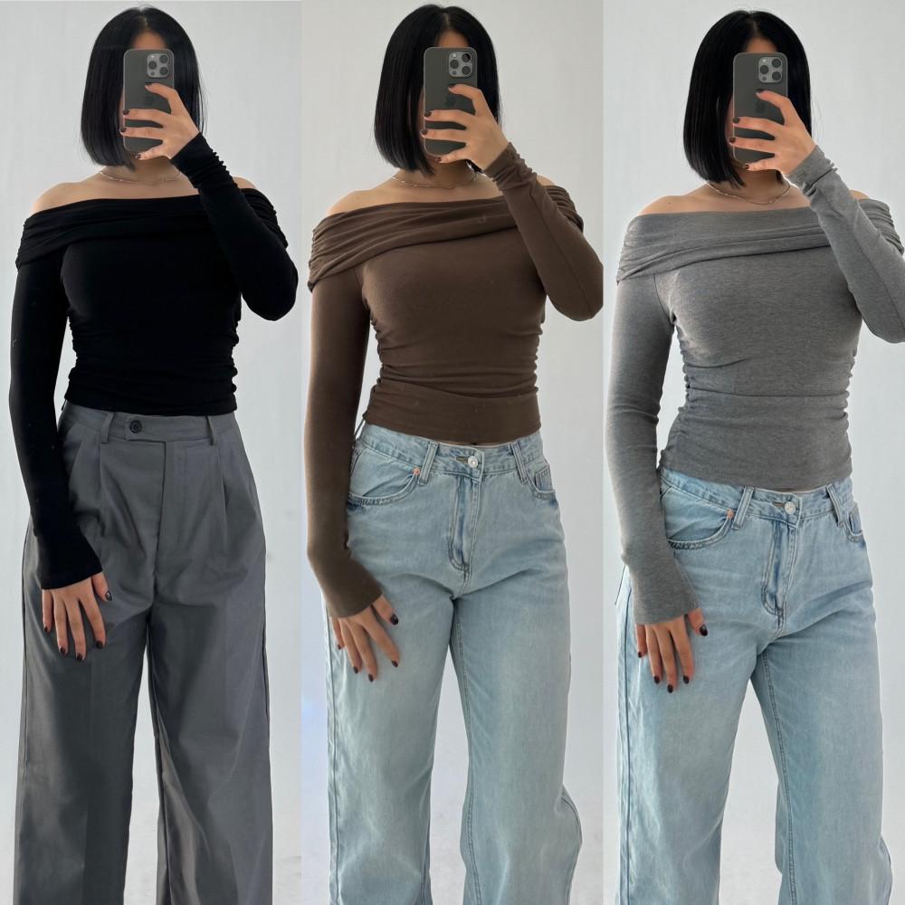Lena Off-Shoulder 티-4colors