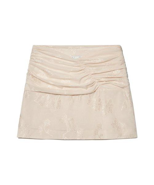 ANGEL BABY SKIRT (JACQUARD BEIGE)