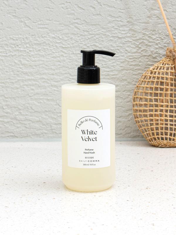 데일리콤마 벨로 드 퍼퓸 핸드 워시 300 ml 화이트벨벳