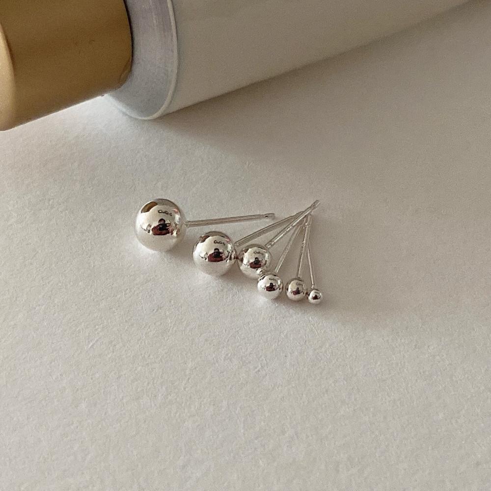 실버925 베이직 은볼귀걸이