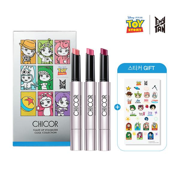 Toy Story｜TinyTAN 글레이즈 립 볼류마이저 2+1 세트