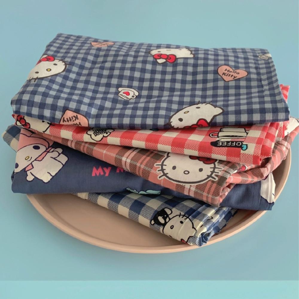 산리오 키티 마이멜로디 잠옷바지 순면 헬로키티 팬츠 우정선물 파자마파티