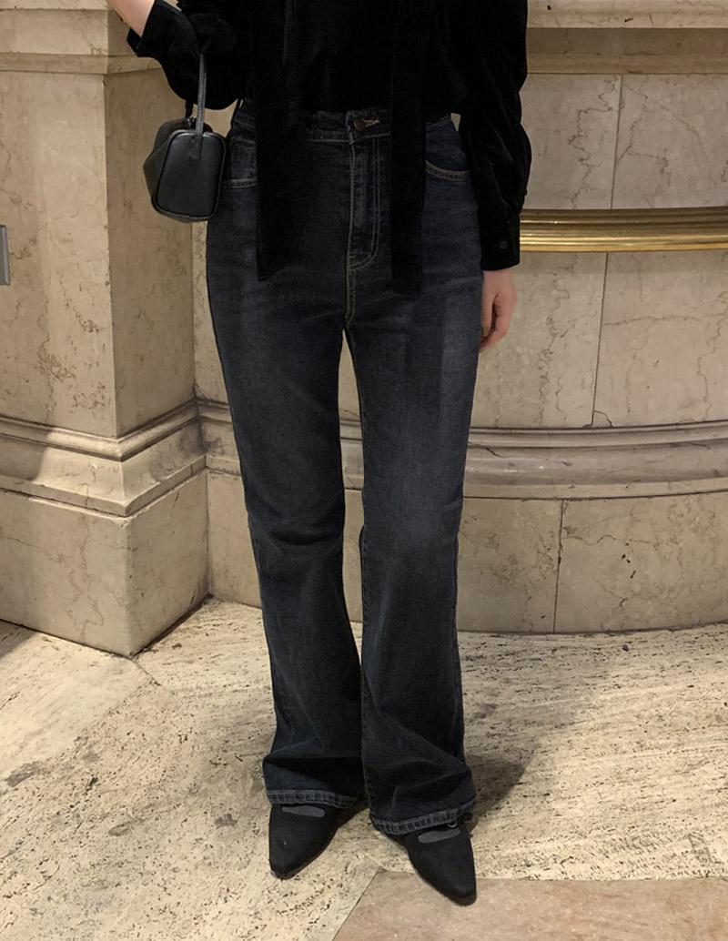 가내스라 오브제 부츠컷 데님 (S-L)