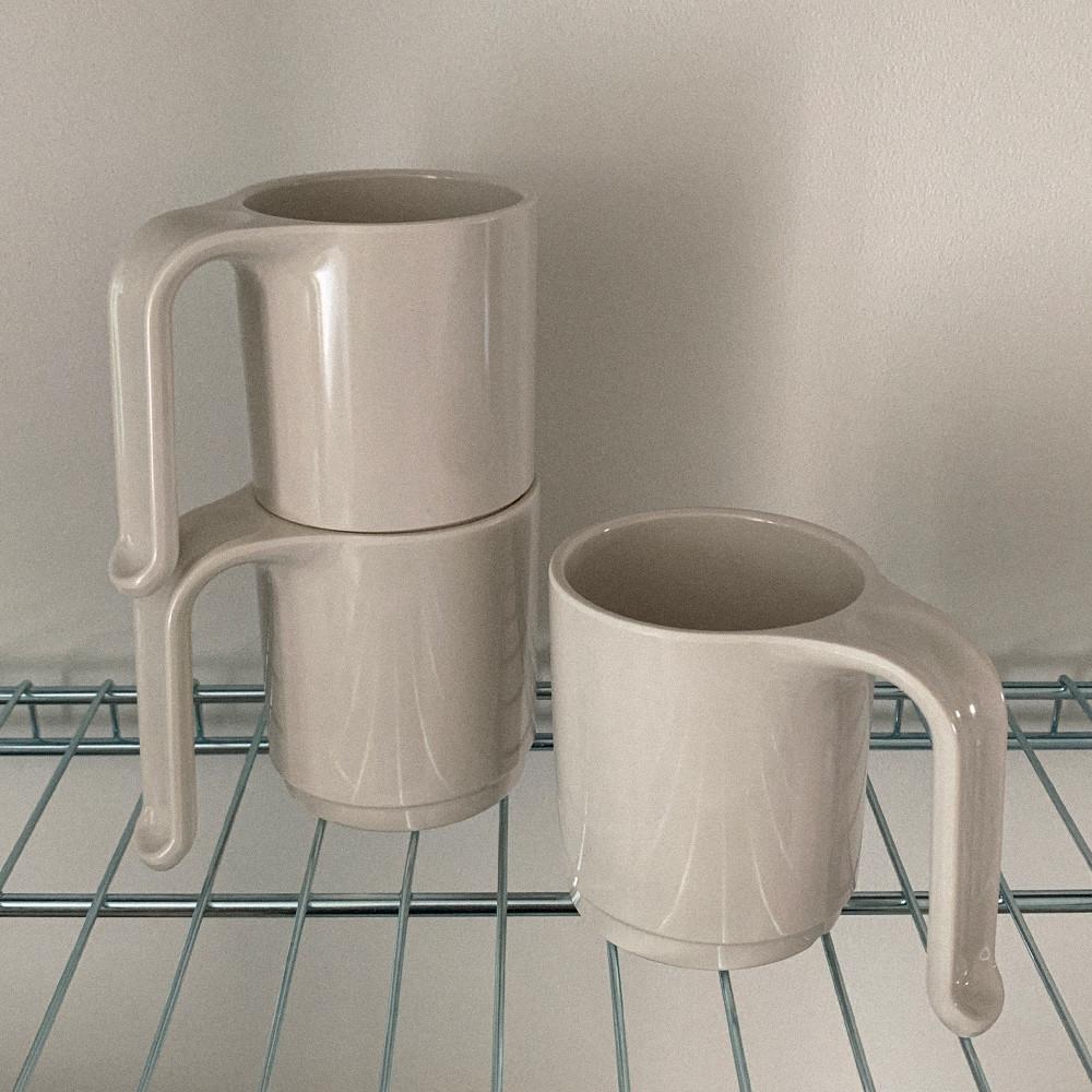 코쿠사이 카코 머그 L 310ml 데일리 피크닉 캠핑 등산 다회용 컵 에코멜라민 식기