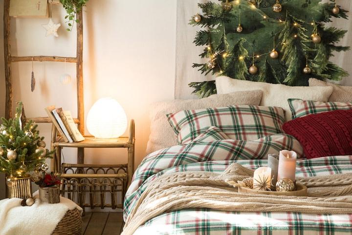 프라하 체크 극세사 겨울 침구세트 SS/Q/K