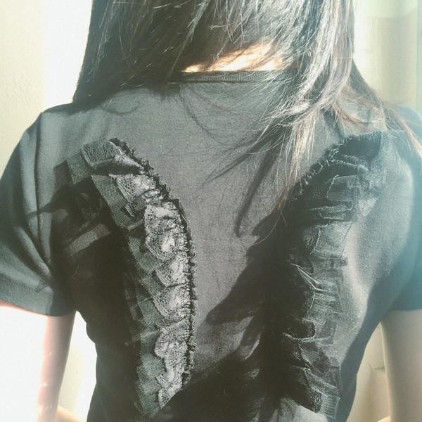 Picky S black Angel Tee