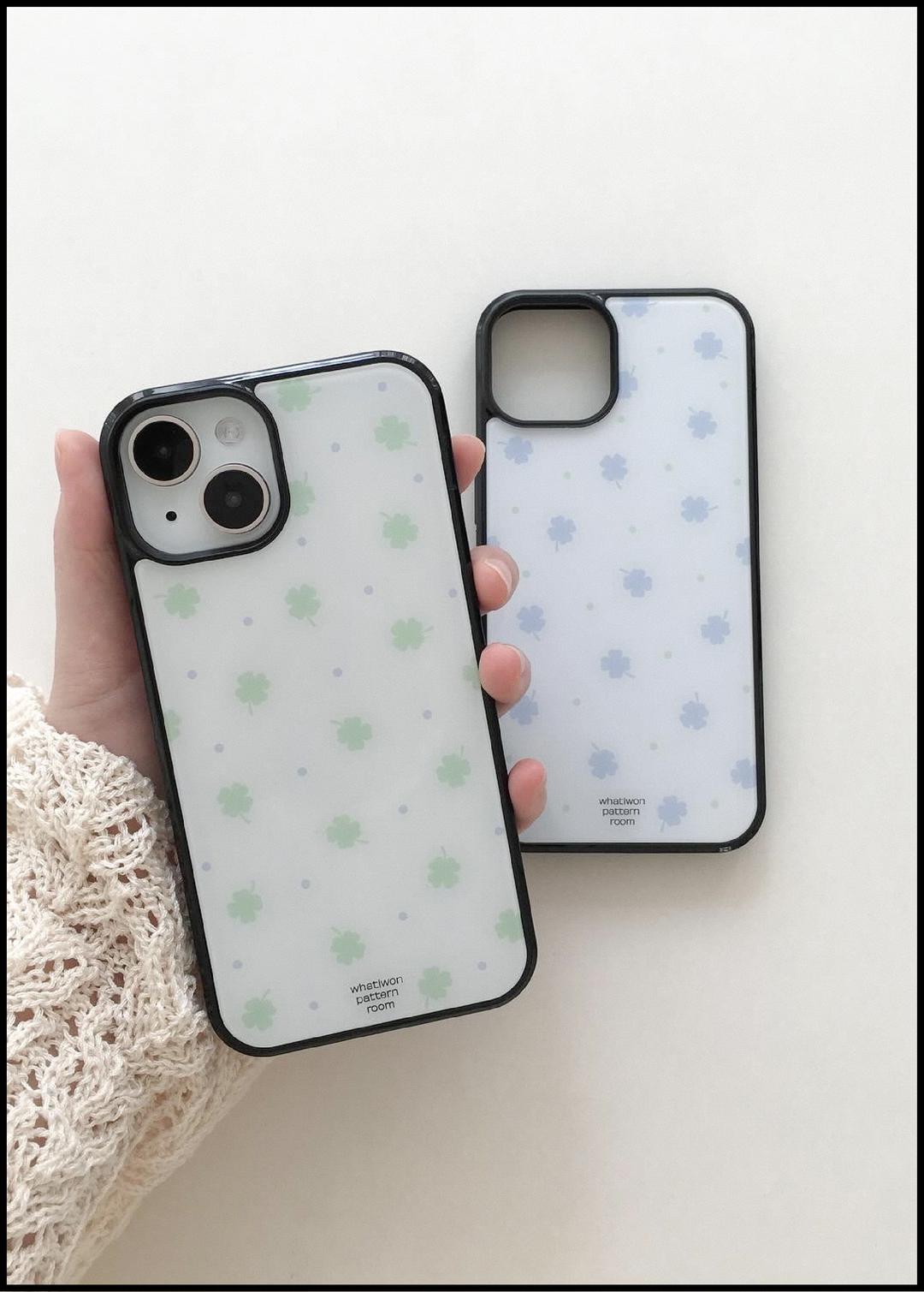 Clover dot glass case (+magsafe)