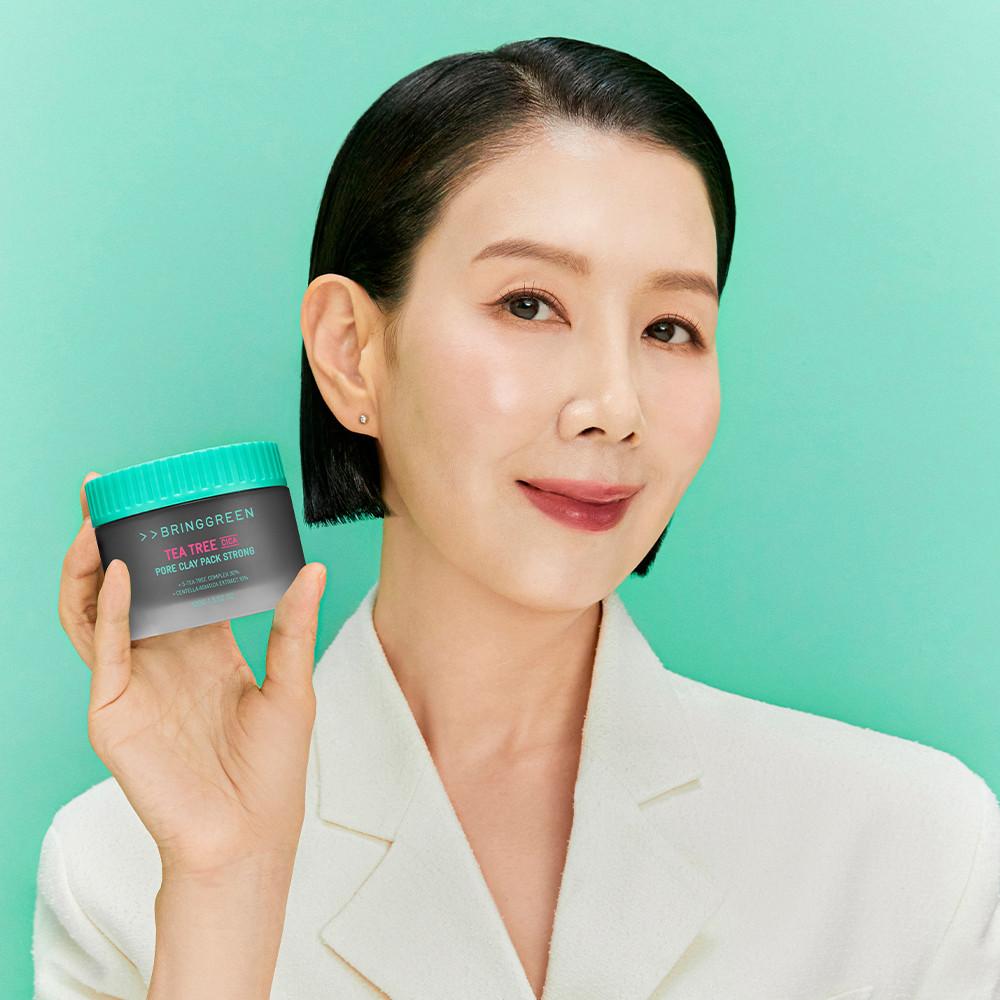 브링그린 티트리 시카 포어 클레이팩 스트롱 100g : 브링그린