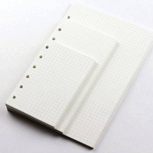 [달링걸]5종 A5 6공 다이어리 속지 1set 40장