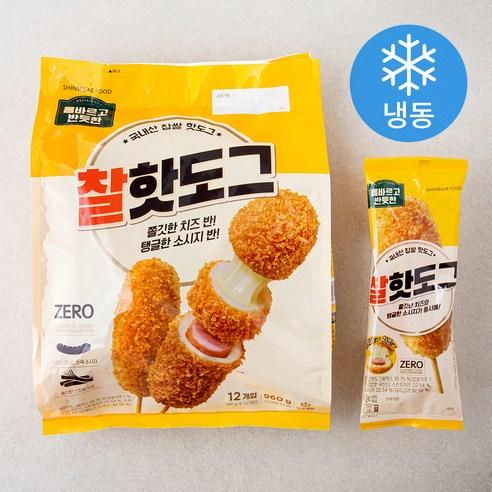 올바르고 반듯한 찰핫도그 (냉동), 960g, 1개 - 간편조리 | 쿠팡
