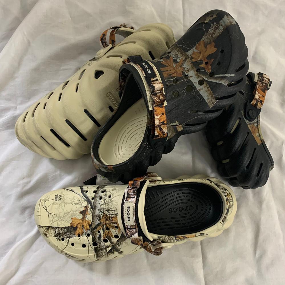 크록스 에코 클로그 리얼트리 블랙 본