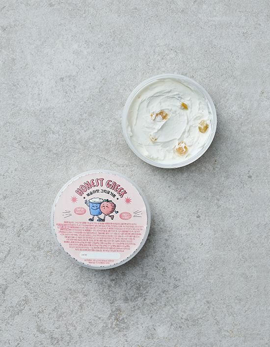 [어니스트그릭] 복숭아맛 그릭요거트 100g