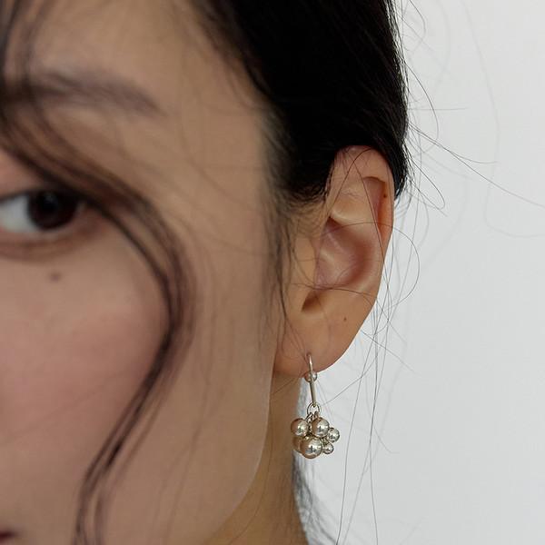 [silver 925] Bubble Drop Earring