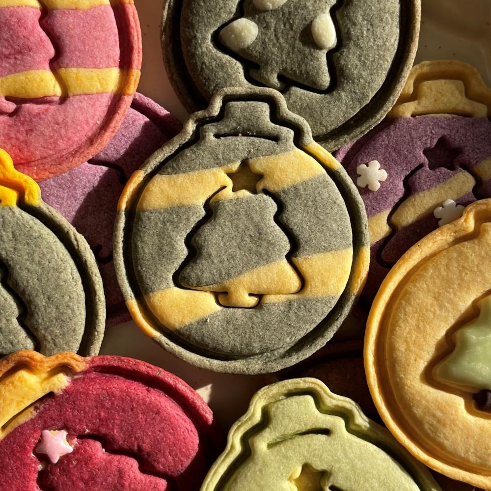 크리스마스 오너먼트 쿠키커터 귀여운 트리 홈베이킹 쿠키 만들기