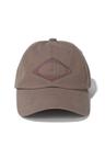 RHOMBUS BALL CAP_PINK BROWN