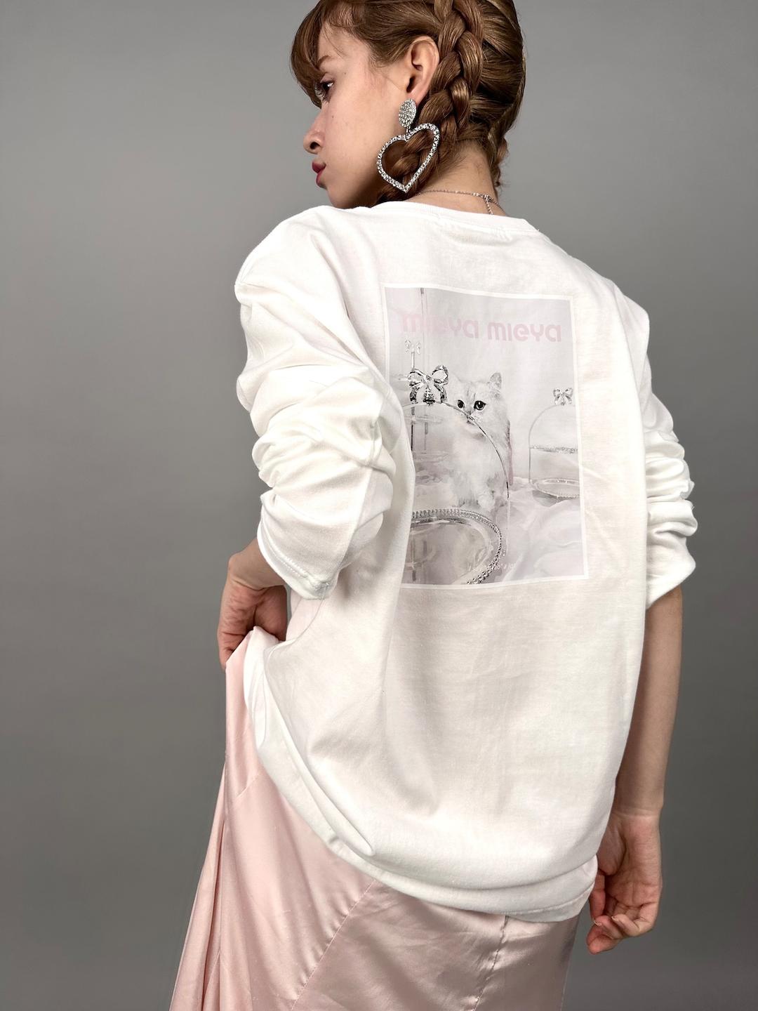 chaton graphic tee | mieya mieya