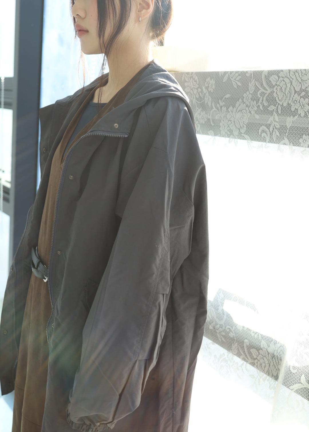 nami wind jacket (charcoal)