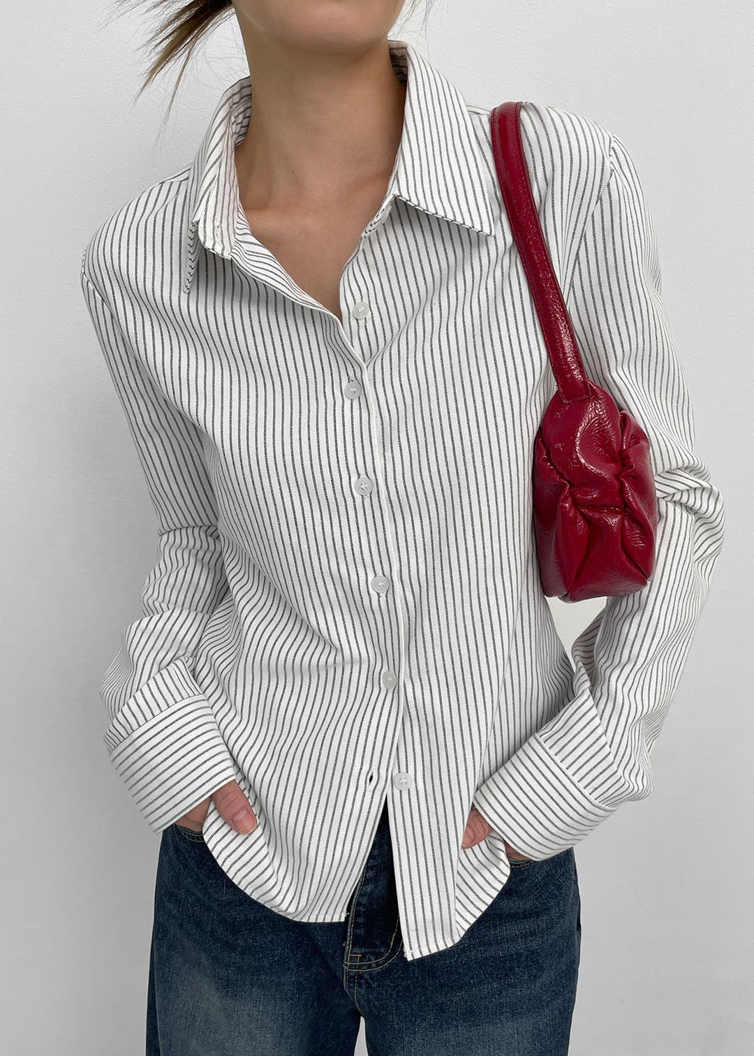 블랙업 [3천장판매] [MADE] 레치크 베이직 옥스포드 셔츠