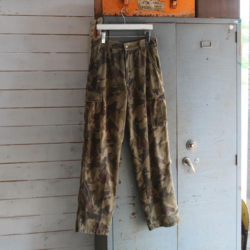 (vintage) 카모 카고 팬츠 (남성용)