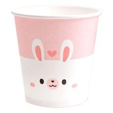 조이풀 애니멀 토끼 종이컵, 100개입, 1개